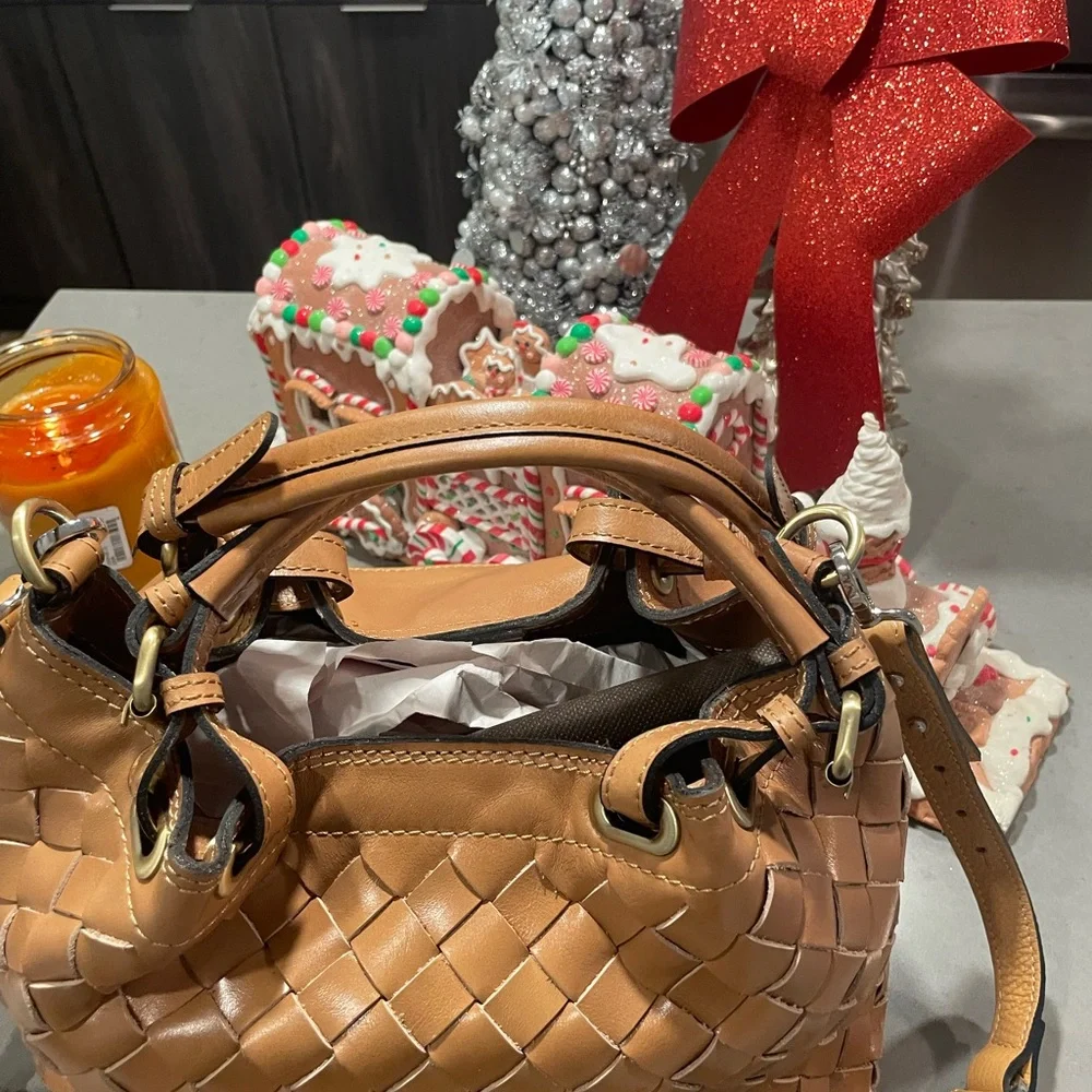 Patricia Nash Discovery woven leather bag - Picture 7 of 13
